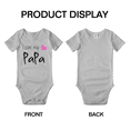 thumbnail image 3 of I Love My PaPa Cute Baby One-pieces For Boy Girl Unisex, 3 of 5