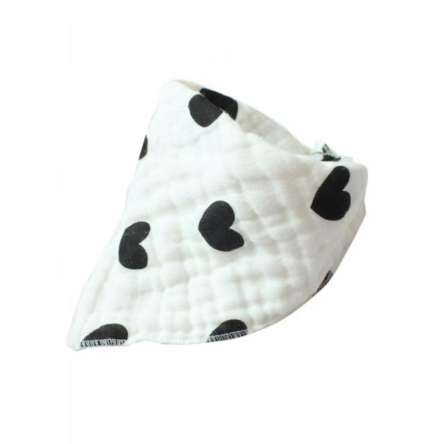 Wisremt 8 Layers Baby Kids Soft Cotton Gauze Bib Towelborn Saliva Scarf Burp Cloths