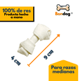 thumbnail image 2 of Huesos de Carnaza natural Bondog 25 premios 3-4 10cm, 2 of 6