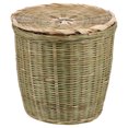 thumbnail image 1 of Minkissy Woven Storage Boxes Bamboo Rustic And Simple For Indoor And Outdoor Use 1 Set, 1 of 6