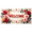 220x110cm, variant on LUUFILx Welcome Heart Shaped Rose Floral Welcome Banner Romantic Backdrop with Butterflies and Hearts for Party Decorations Event Photographic Background