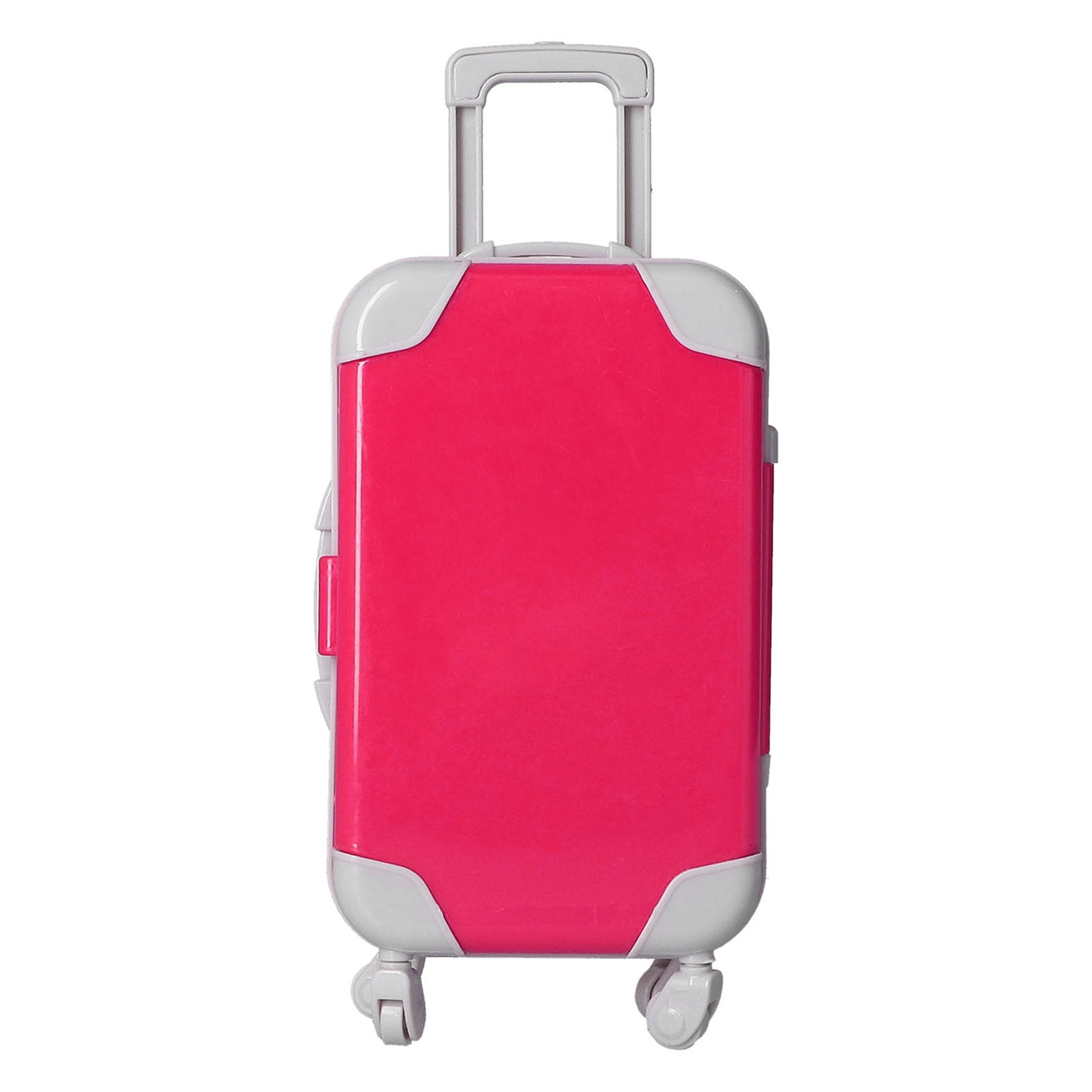 Valise a Poupees Valise a Poupees Simulee Vive Couleur Vive Compacte Portable Accessoires pour Enfants pour Maison pour Poupees de 18 Pouces Rose Rouge Violet Walmart
