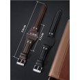 thumbnail image 4 of Correa De Reloj 22mm Cuero Negro Ch-2586 - Lb-ch2586, 4 of 4