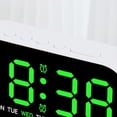 thumbnail image 5 of Reloj Electrónico con Brillo Ajustable, Despertador Multifuncional Simple, Reloj Digital LED con Visualización de Fecha y Temperatura., 5 of 5