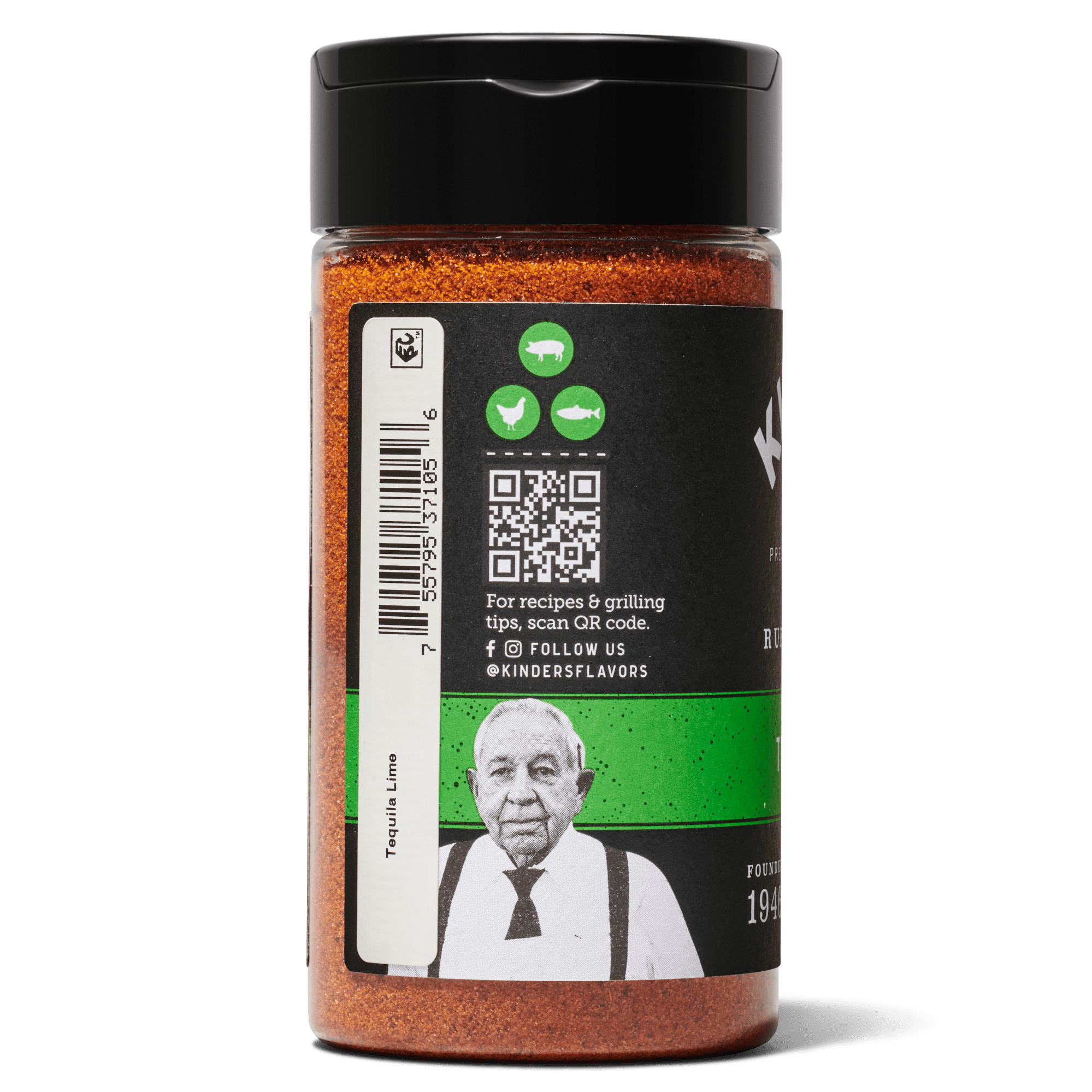 Kinder's Tequila Lime Seasoning for Grilling, 5.9 oz