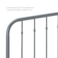 thumbnail image 4 of Modway Lennon Modern Farmhouse Metal Adjustable Headboard, Full Sized, Gray, 4 of 7