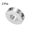 thumbnail image 3 of Uxcell Double Split Shaft Collar 18mm Bore Clamp-On Collars, 40mm OD, 12mm Width 2 Pack, 3 of 6