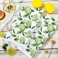 thumbnail image 4 of Lemon Kitchen Towel Watercolor Green Lime Dish Towels 18 x 26 Inch Hand Drying Tea Towel for Cooking Baking Cleaning, 2Pcs, 4 of 6