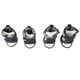 thumbnail image 5 of 4 Uds. Zapatos de lona para cachorros, bonitos y elegantes, antideslizantes, transpirables, cómodos, Protector de patas para mascotas para perros pequeños, mascotas 4#, 5 of 5