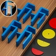 thumbnail image 3 of Woodworking Wardrobe Closing Board Clip 16-18mm Jigs Closing Fixing Clip Carpentry Closing Fixed Clamp Tool Wood Marking Fixture (A,4pc), 3 of 7