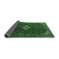 thumbnail image 2 of Ahgly Company Indoor Round Persian Emerald Green Traditional Area Rugs, 7' Round, 2 of 4