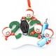 thumbnail image 1 of Resina De Navidad Navidad Familia Diy Bendiciones Escritas A Mano Colgantes De Muñeco De Nieve Regalo Para Amigo O Familia Advancent HA040823-21, 1 of 6