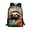 Autumn Sloth, variant on Uourmeti Spacious Storage Daypack for Outdoor Daily Use, 17 Inch Lightweight Polyester School Backpack, Sunflower Sloth Pattern