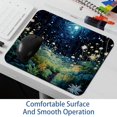 thumbnail image 6 of Starry Plants Mousepad 8.3x9.8 Inch Square Non-Slip Rubber Bottom Printed Desk Mat - Suitable for Office and Gaming, 6 of 6