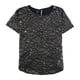 thumbnail image 1 of Alfani Womens Animal Print Pullover Blouse silver S, 1 of 2