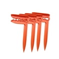 thumbnail image 4 of 4 estacas de playa para exteriores, anclas para toallas, soportes para mantas de picnic, resistentes al viento, con clips para sujetar toallas en naranja, 4 of 8