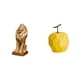 thumbnail image 1 of Figura de león, estatua de , escultura artística, adorno de frutas, estante, escritorio, oficina, decoración del hogar. Hecha de resina. Idea, 1 of 8