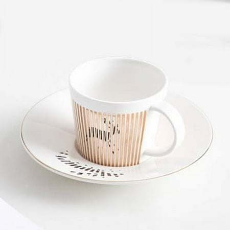 

Panda Reflection Cup Ceramic Reflect Mirror Coffee Mugs With Saucer Breakfast Tea Water Bottle 90ml/220ml Christmas Gift