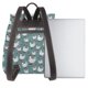 thumbnail image 3 of Balery Farm Birds Mochila de Cuero para Mujeres, Gran Capacidad, Bolsa de Viaje Multifuncional, Mochila de Cuero y Bolsa de Hombro para Mujeres, 3 of 4