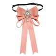thumbnail image 1 of Abbracc Nœud Papillon pour Femmes, Fille, Ruban de Col de Chemise Réglable, Nœud Papillon Polyvalent Rose, 1 of 9