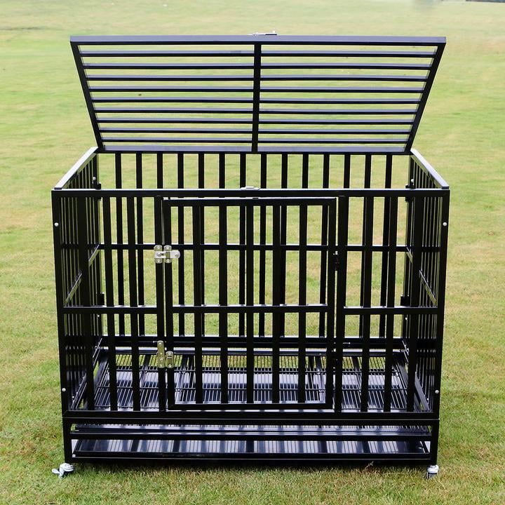 Heavy duty dog crate for clearance sale