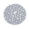thumbnail image 3 of Cateissary Christmas Tree Home Office Shop Patrón de copo de nieve Piso Kits de decoración para fiestas, 3 of 6