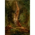 thumbnail image 3 of Józef Szermentowski 11x14 Black Modern Framed Museum Art Print Titled - Volhynian Forest (1864), 3 of 5