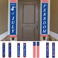 thumbnail image 3 of 4Th of July Decorations, 72X12 in Hanging Decor, Outdoor Decor, Blue and White Decor, Red Decorations, Star Decor, Holiday Decorations, 4Th of July Flag, 2 Set, 3 of 3
