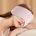 thumbnail image 4 of Vacemry Under $5 Breathable Sleep Eye Mask, Double Layer Light Blocking Cover for Night, Comfortable Student Nap Aid for Men Women, Adjustable Head Strap Design, 4 of 6