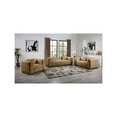thumbnail image 4 of Meridian Furniture Mallina Tan Vegan Leather Loveseat, 4 of 8