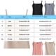thumbnail image 4 of TaTaai Women Fashion Sleeveless Tank Top Crew Neck Solid Color German Fleece Base Layer Ruffled Lace Soft Warm Non See-through Machine Washable No Fading Daily Wear Camisole Gift, 4 of 5