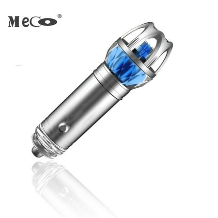 MECO Mini Auto Car Fresh Air Cleaner, Air Ionic Purifier, Oxygen Bark, Ozone Ionizer Cleaner, Cigarette Smoke Odor Smell Eliminator