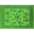 thumbnail image 1 of Ahgly Company Indoor Rectangle Oriental Green Industrial Area Rugs, 6' x 9', 1 of 4