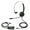 Black, variant on Joernso U900 H510 Telephone Headset High Fidelity Noise Reduction Breathable 3.5mm RJ9 MIC Long Cable Call Center Headphone for Telemarketing