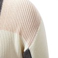 thumbnail image 5 of PNTUTB Mens Fashion Casual Color-blocked Long Sleeve Knitted Slim Fit Turtleneck Warm Pullover Sweater, 5 of 5