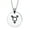 Silver, variant on Transgender Pride Identities Non Binary Lgbt Trans Pride Pendant Necklace Trans Jewelry for Women Man Transgender Symbol Accessories, Black