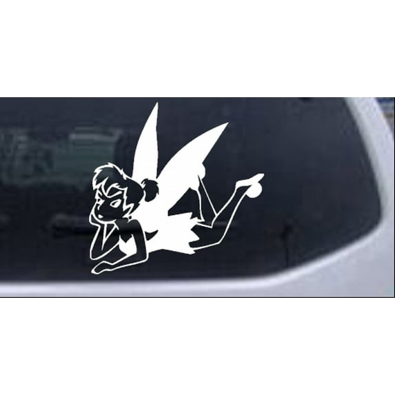 Tinkerbell Laying Car or Truck Window Decal Sticker