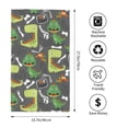 thumbnail image 2 of Pofeuu Cartoon Dinosaurs Print Hand Towel 27.5" x 16" Soft Absorbent Towel for Bathroom SPA Gym Hotel, 2 of 6