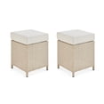 thumbnail image 3 of Alaterre Canaan All-Weather 6 Piece Wicker Outdoor Deep-Seat Dining Sectional Set, 3 of 8