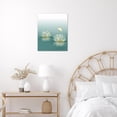 thumbnail image 3 of Zen Water Lily Canvas Wall Art for Living Room Green Flower and Yellow Butterfly on Water Paintings Wall Decor Modern Spiritual Yoga Spa Wall Art for Bedroom Decor Ready to Hang,12L X 12W Inches, 3 of 6