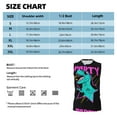thumbnail image 6 of Gaeub Rex Dinosaur With Sunglasses Men's Sleeveless Muscle Shirts Workout Tank Tops, Odor Protection and Comfortable - X-Large, 6 of 8