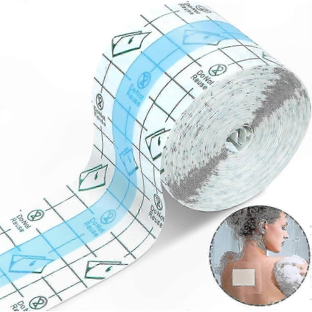 Transparent Waterproof Bandage Film, 10m Shower Protector Tape for Wound Care and Swimming Protection