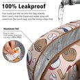 thumbnail image 5 of Womens Pink Baseball Gear Pattern Lunch Box for Work,Insulated Lunch Bag for Women,Loncheras Para Mujer,Leakproof Adult Lunch Bag for Work,Beach,Travel,Picnic,Camping, 5 of 7