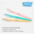 thumbnail image 4 of Set de 15 rasuradoras para dermaplaning DORCO Tinkle, 4 of 6