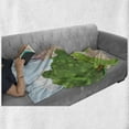 thumbnail image 6 of Fairy Tale Soft Flannel Fleece Blanket, Castle from Middle Ages with Pink Toned Flags and Thriving Spring Forest Cartoon, Cozy Plush for Indoor and Outdoor Use, 60" x 80", Multicolor, by Ambesonne, 6 of 6