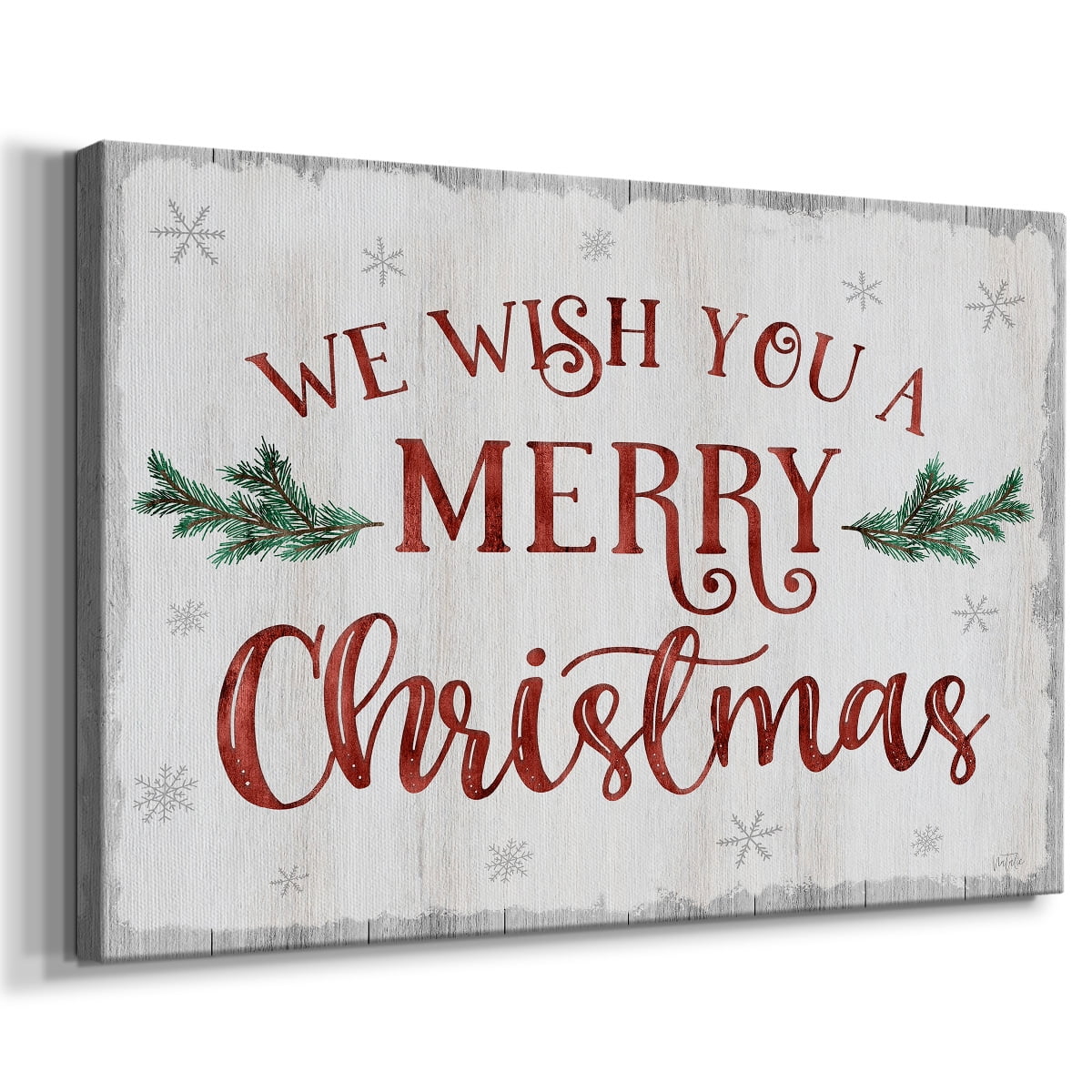 We Wish You- Gallery Wrapped Canvas