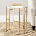 thumbnail image 2 of Safavieh Doreen Table d'Appoint en Fer et Miroir en Or, 2 of 5