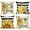 Mix-4PCS, variant on Spring Summer Bumble Bee Sunflower Decorative Throw Pillow Covers 18x18 Set of 4, Fall Farmhouse Black White Stripe Home Decor, Yellow Buffalo Plaid Check Quote Outdoor Couch Cushion Case
