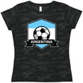 thumbnail image 3 of Inktastic Soccer Argentina Flag Banner Women's T-Shirt, 3 of 5