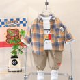 thumbnail image 4 of Bearichfupo Spring And Autumn Cartoon Children Fashion Baby Shirt Coat Pants Three Sets Autumn Sets,2 Piece Set,Sizes 4-5T, 4 of 6